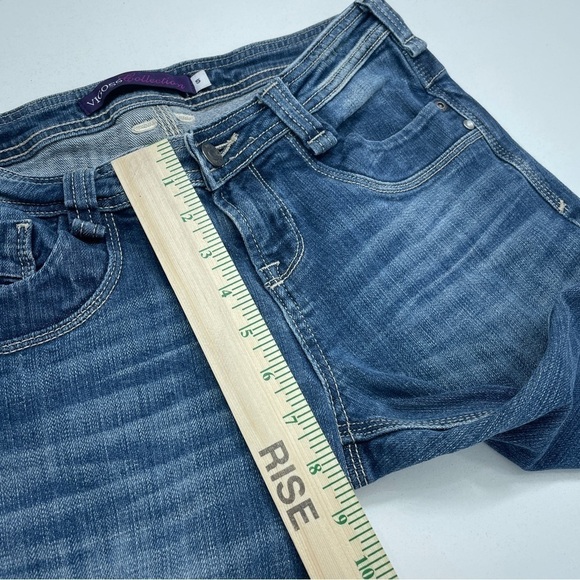 Vigoss Straight Jeans Juniors Size 5 2030 - Picture 6 of 10